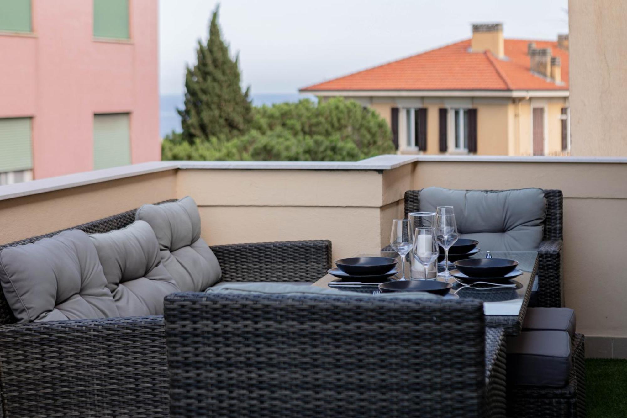 Апартаменти H11 Luxury Sanremo Centro - Elegante - Casino Екстер'єр фото